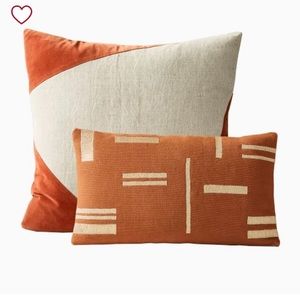 West Elm Pillow Cover Set